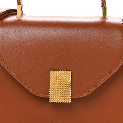 Lanvin Calfskin Concerto Mini Top Handle Bag Tan 7 of 9