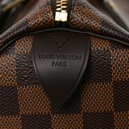 Louis Vuitton Damier Ebene Speedy 30 6 of 10