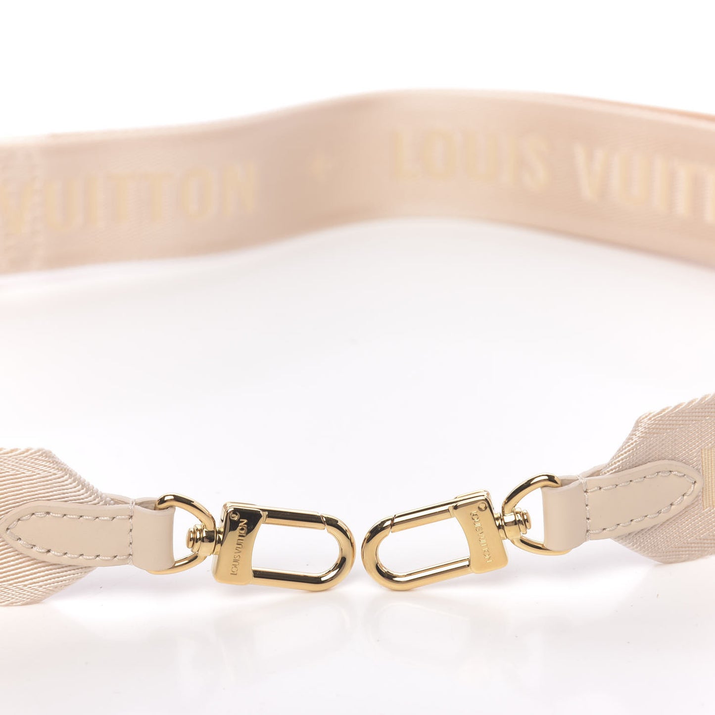 Jacquard Monogram Shoulder Strap New Creme