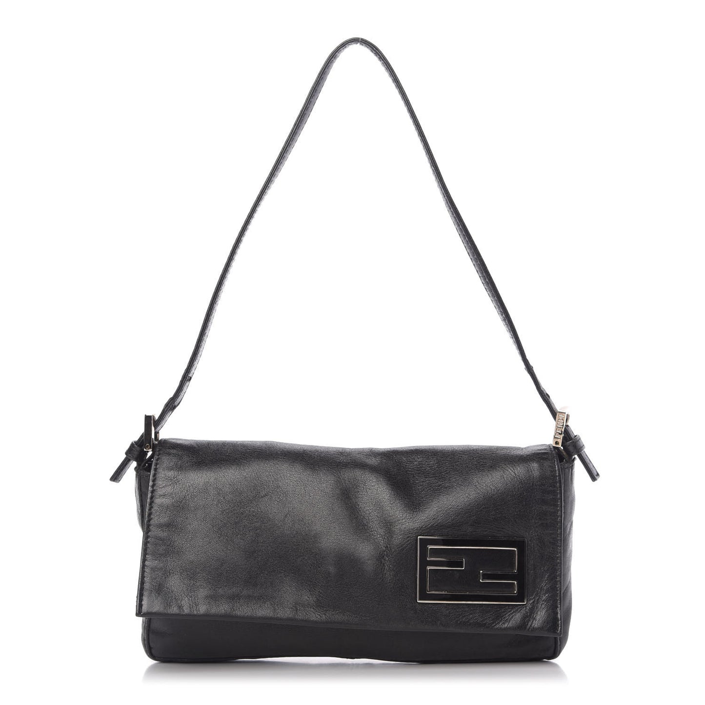 Calfskin Baguette Black