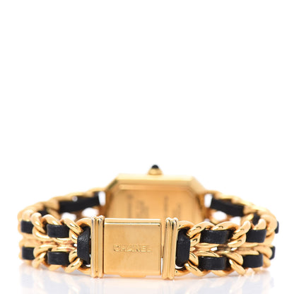 Chanel Stainless Steel Lambskin 20mm Chain Premiere Quartz Watch Gold M 4 of 5