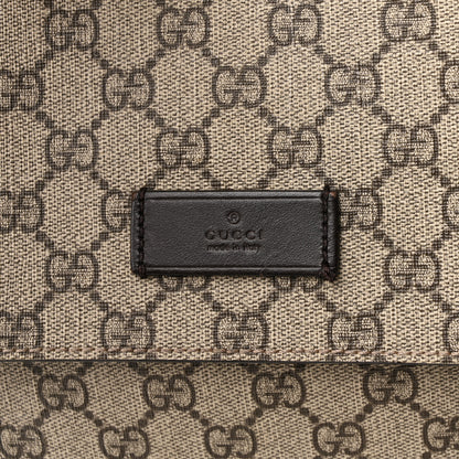 Gucci GG Plus Monogram Messenger Diaper Bag Dark Brown 13 of 13