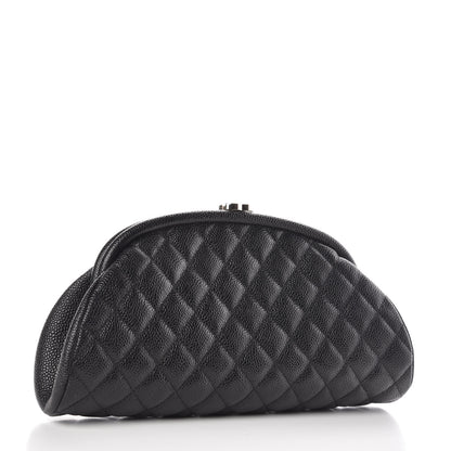 Chanel Caviar Quilted Timeless Clutch Black 3 of 10