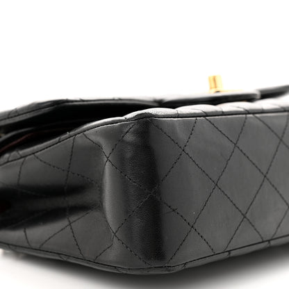 Chanel Lambskin Quilted Small Double Flap Black 9 of 12
