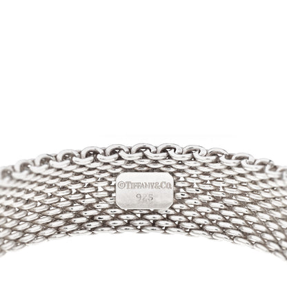Tiffany Sterling Silver Somerset Mesh Bracelet 3 of 3