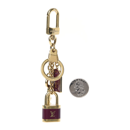 Louis Vuitton PTE Cles Cadenas Key Holder Violet 2 of 3