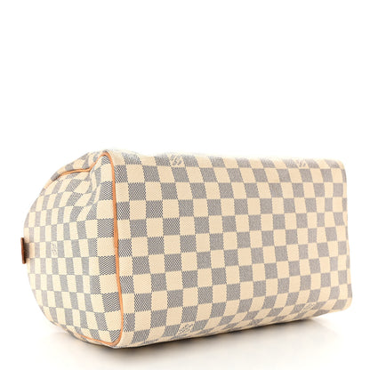 Louis Vuitton Damier Azur Speedy 30 4 of 10