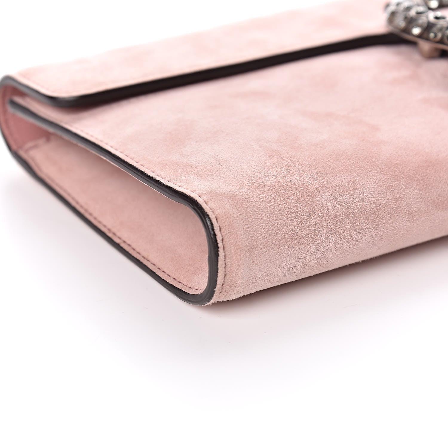 Gucci Suede Dionysus Clutch Blush 8 of 14