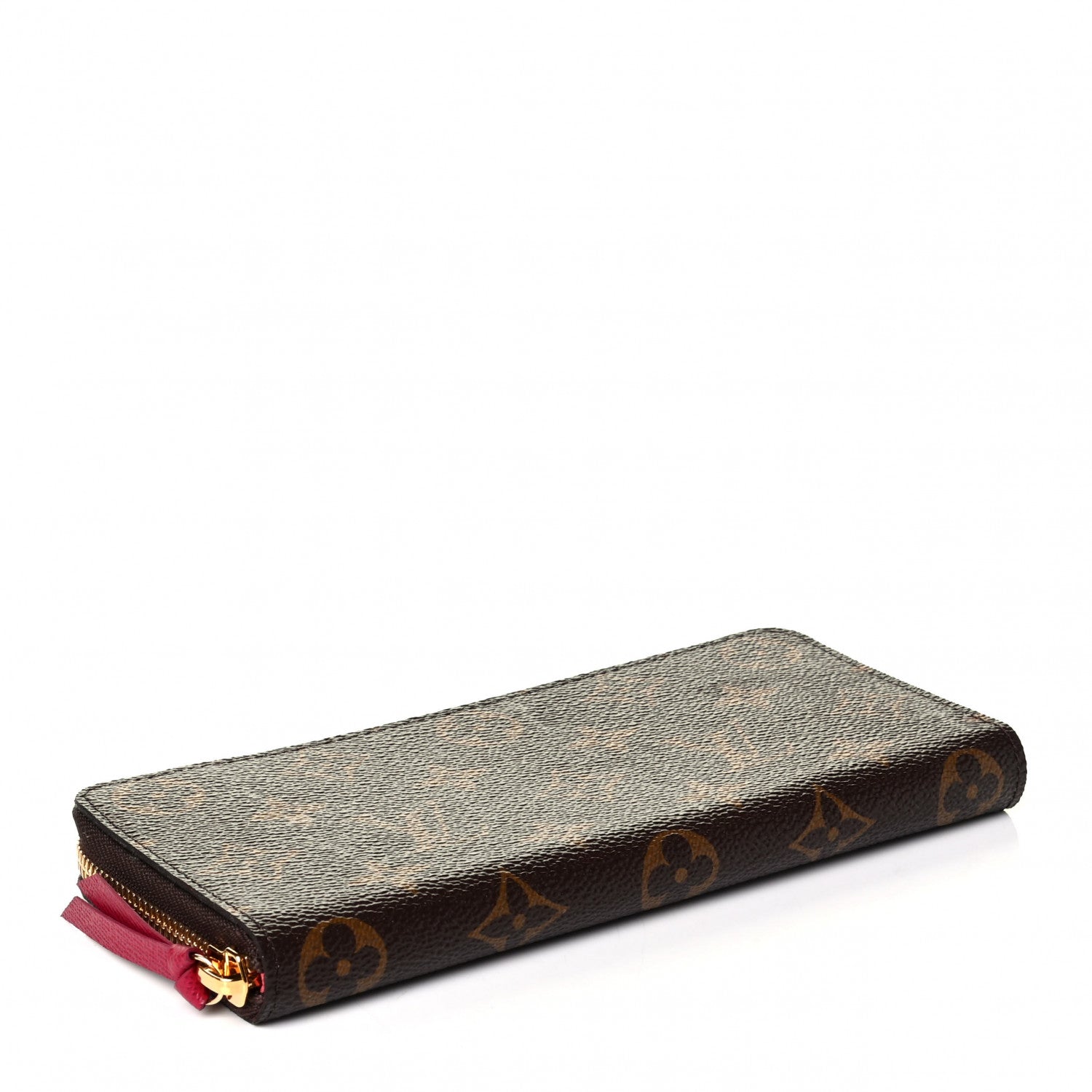 Louis Vuitton Monogram Clemence Wallet Fuchsia 3 of 5