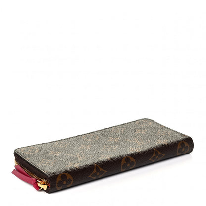 Louis Vuitton Monogram Clemence Wallet Fuchsia 3 of 5