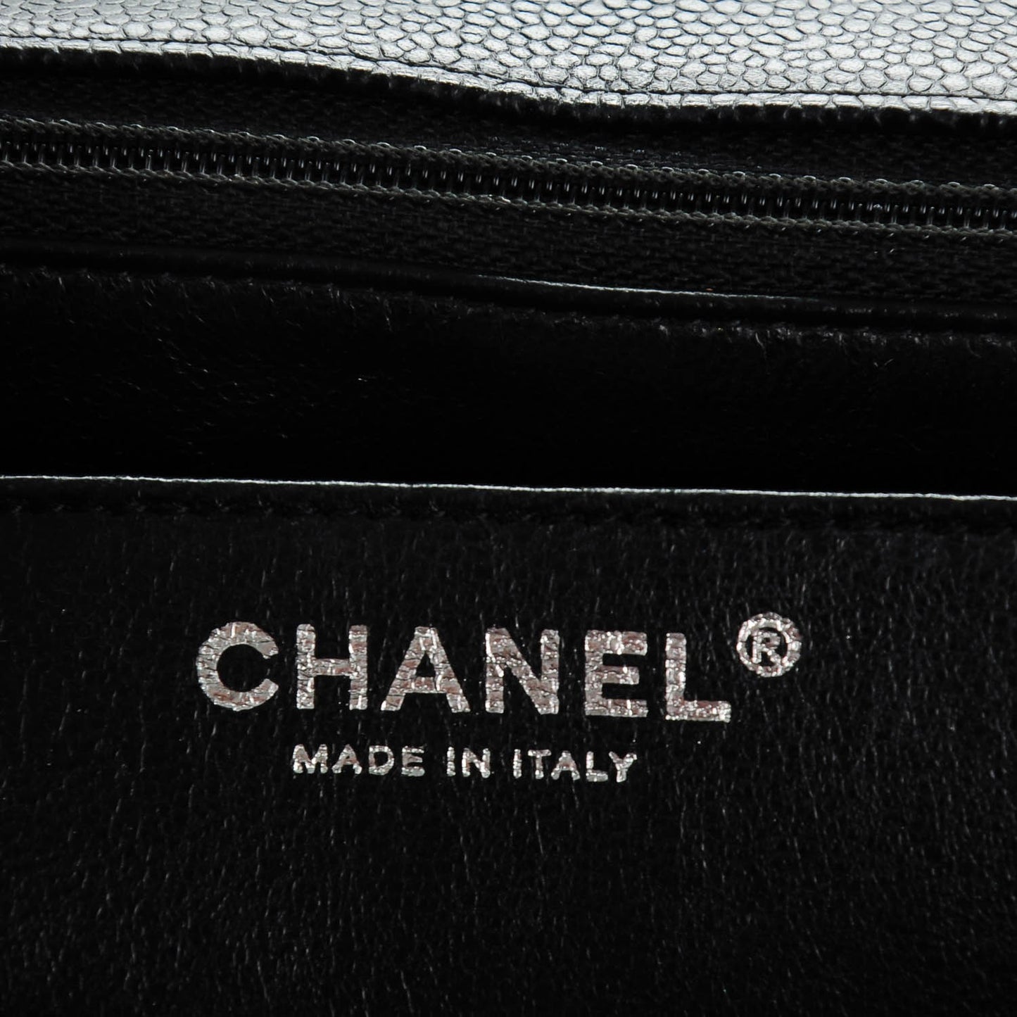 Caviar Quilted Jumbo Single Flap Black