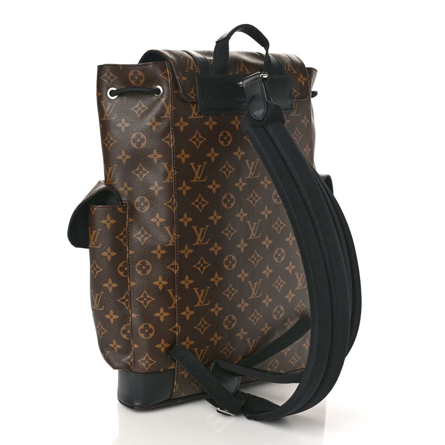 Louis Vuitton Monogram Macassar Christopher MM Backpack 3 of 8