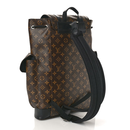 Louis Vuitton Monogram Macassar Christopher MM Backpack 3 of 8