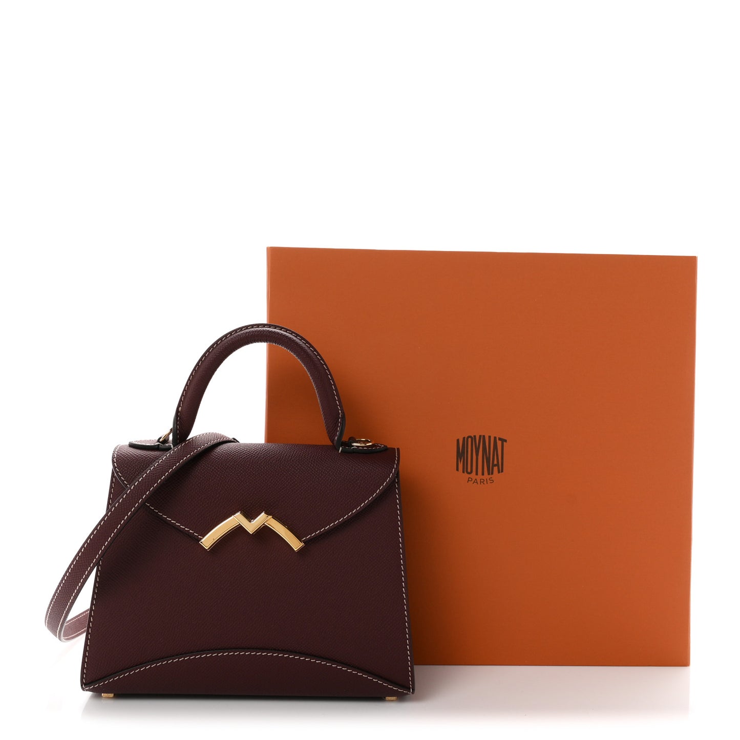 Carat Calfskin Gabrielle BB Carmin