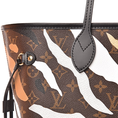 Louis Vuitton X LOL Monogram Neverfull MM Gold Silver 11 of 12