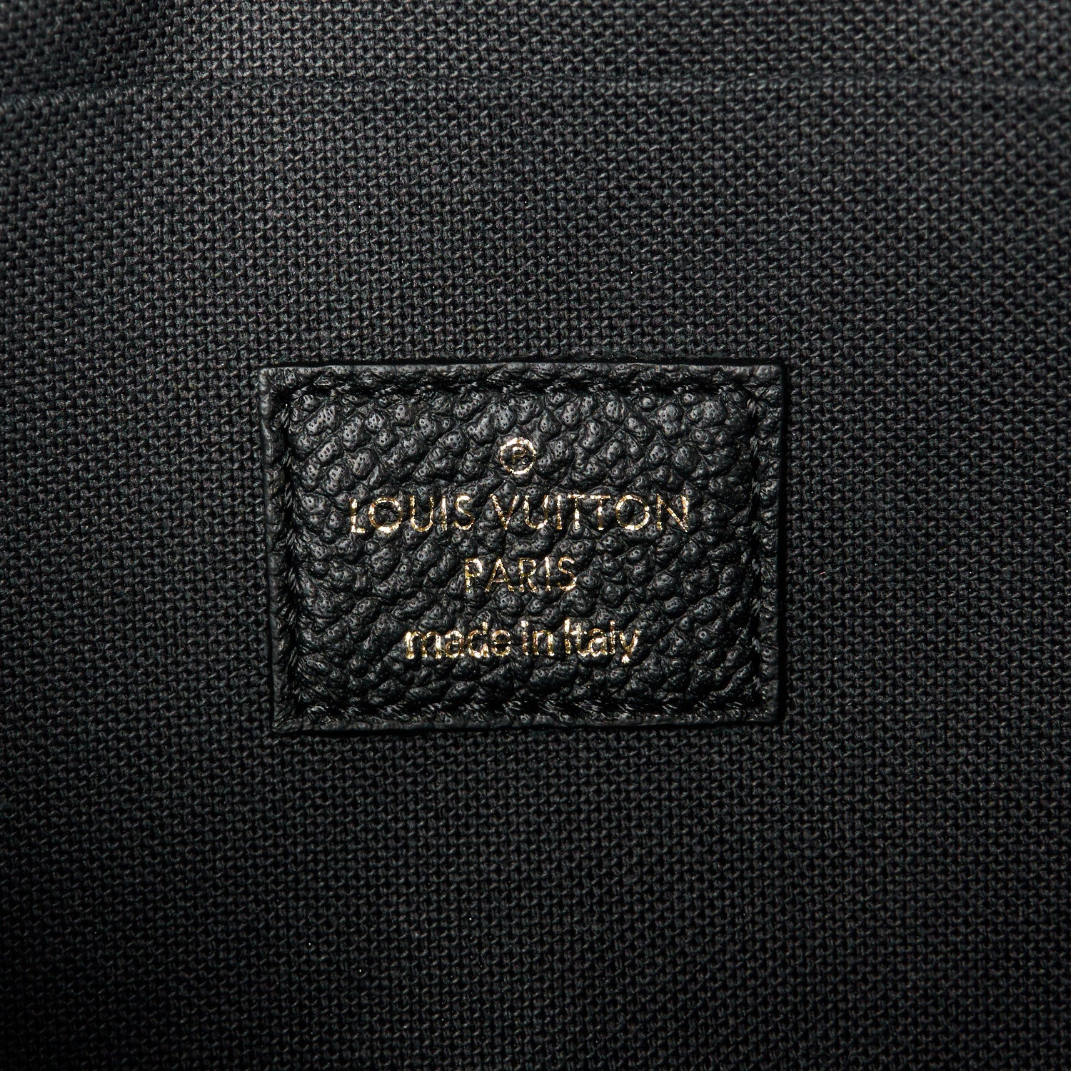 Louis Vuitton Empreinte Pochette Felicie Chain Wallet Black 6 of 10