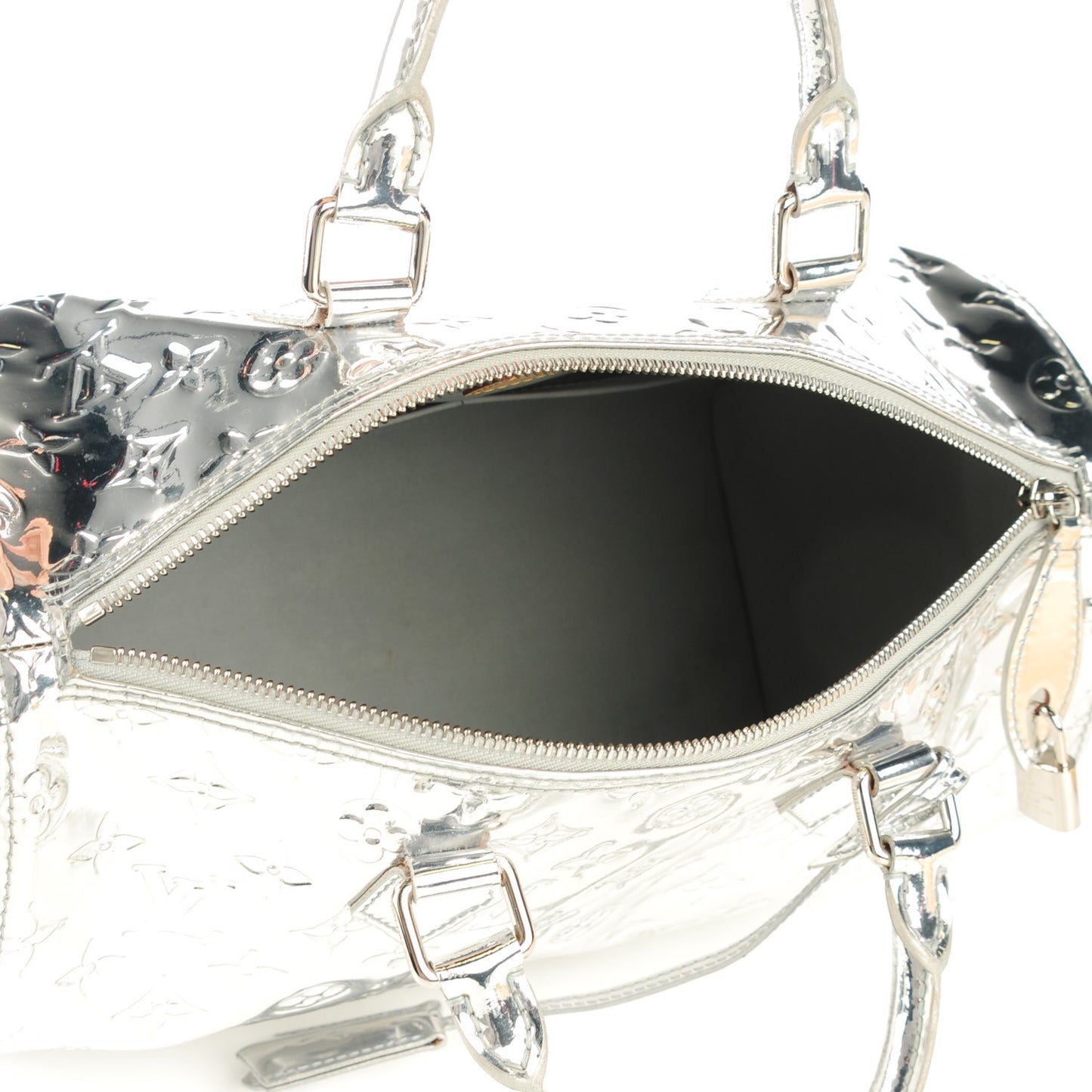 Monogram Miroir Speedy 30 Silver