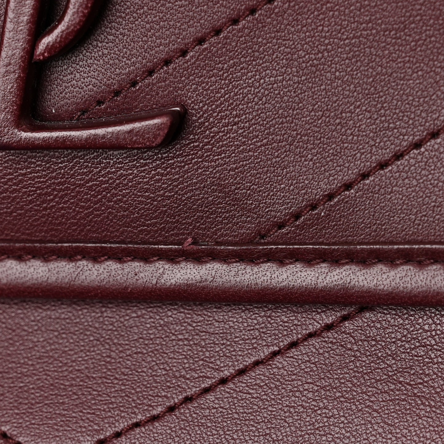 Lambskin Matelasse Monogram Medium Niki Chain Satchel Rouge Legion