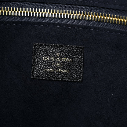 Louis Vuitton Empreinte Monogram Giant Neverfull MM Black 6 of 8