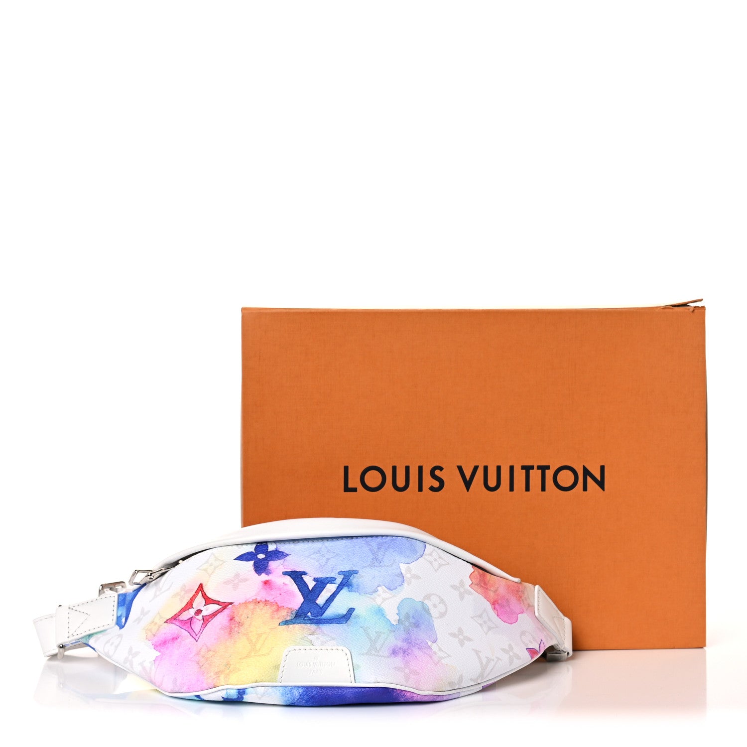 Louis Vuitton Monogram Watercolor Discovery Bumbag Multicolor 9 of 9