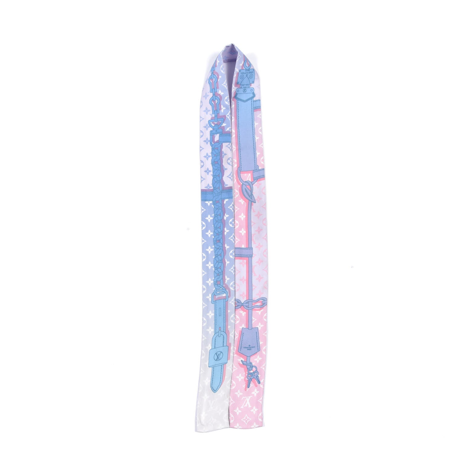 Louis Vuitton Silk Monogram Rising Confidential BB Bandeau Blush 5 of 5