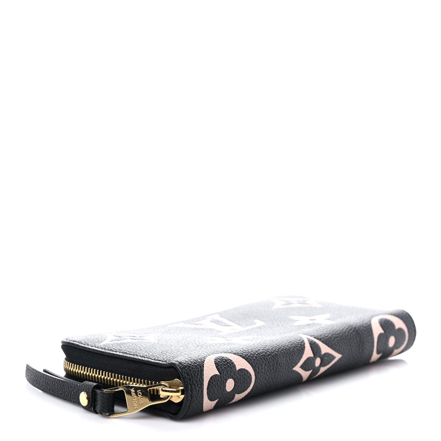 Louis Vuitton Empreinte Monogram Giant Zippy Wallet Black Beige 4 of 6
