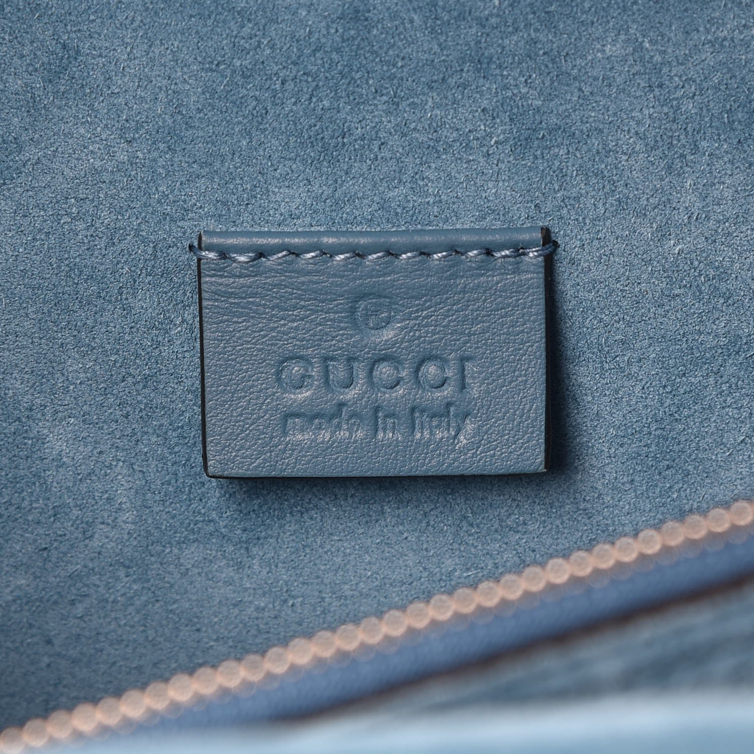 Gucci GG Supreme Monogram Angry Cat Embroidered Medium Dionysus Shoulder Bag Beige Ultramarine 7 of 9