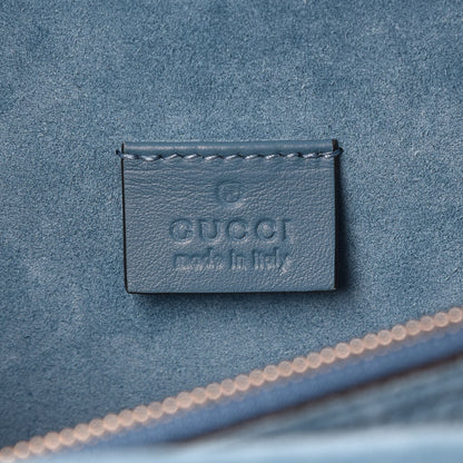 Gucci GG Supreme Monogram Angry Cat Embroidered Medium Dionysus Shoulder Bag Beige Ultramarine 7 of 9