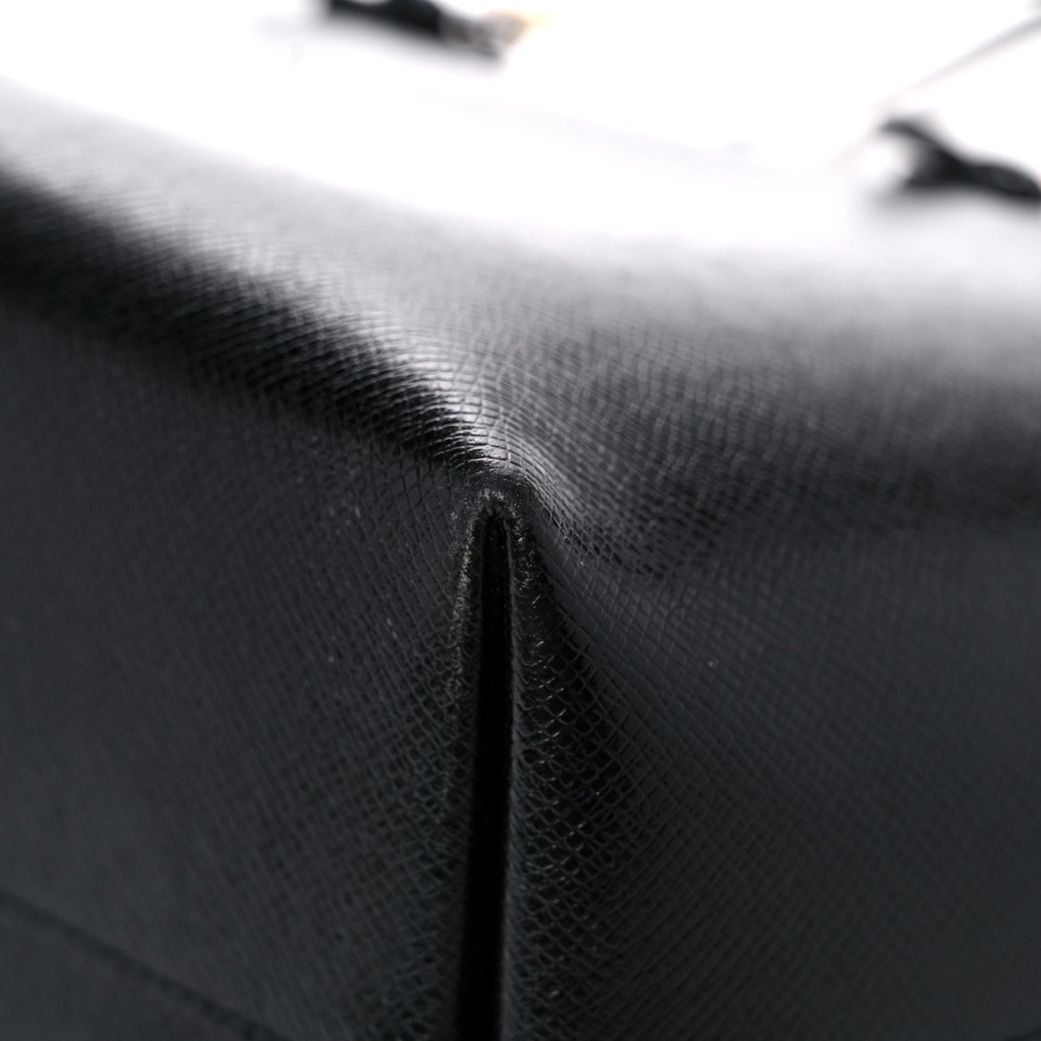 Saint Laurent Calfskin Large Shopping Tote Black 9 of 16