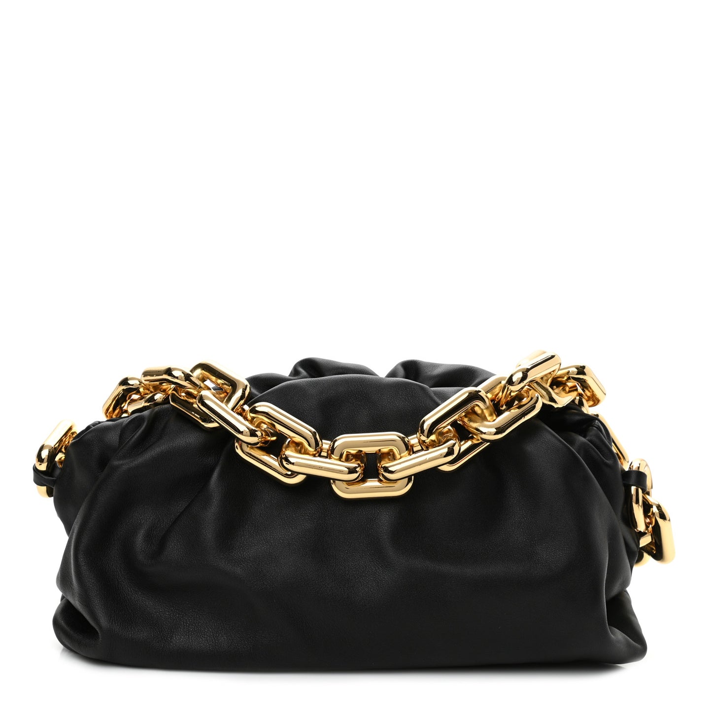 Calfskin The Pouch Chain Black