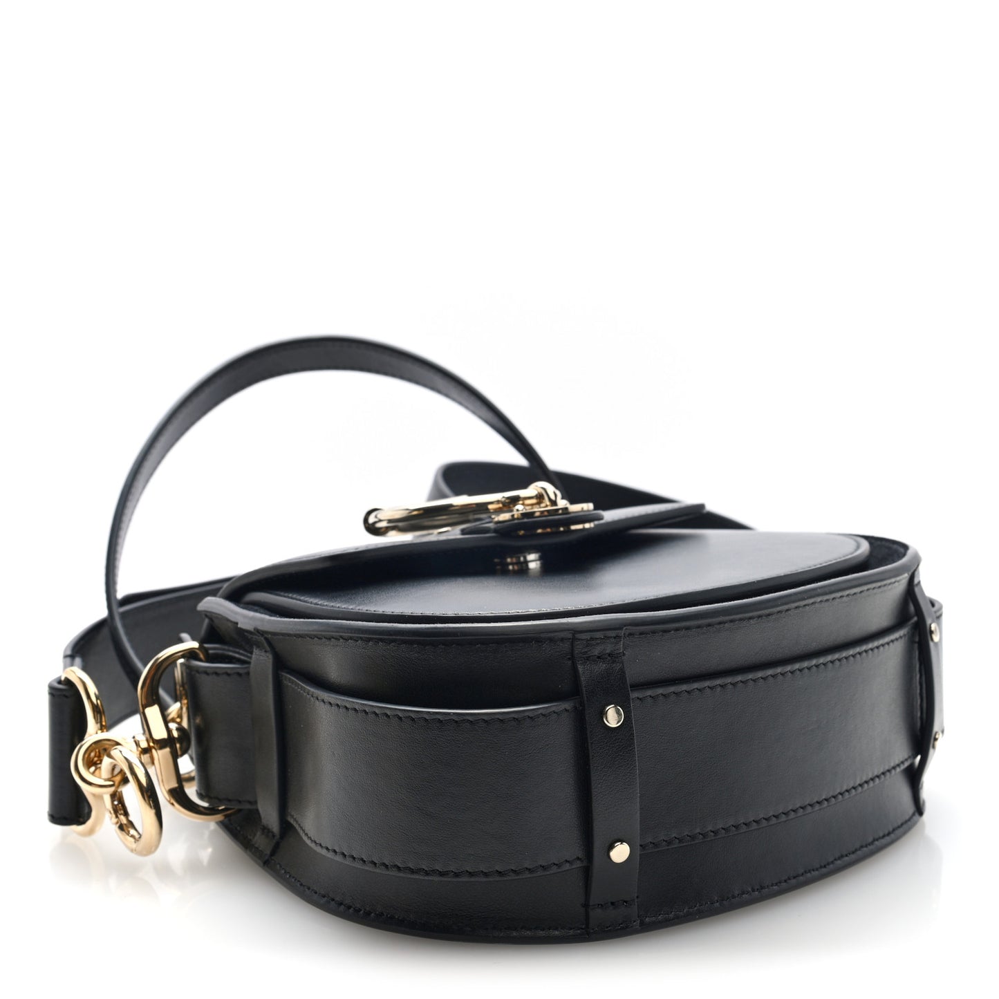 Calfskin Small Tess Bag Black
