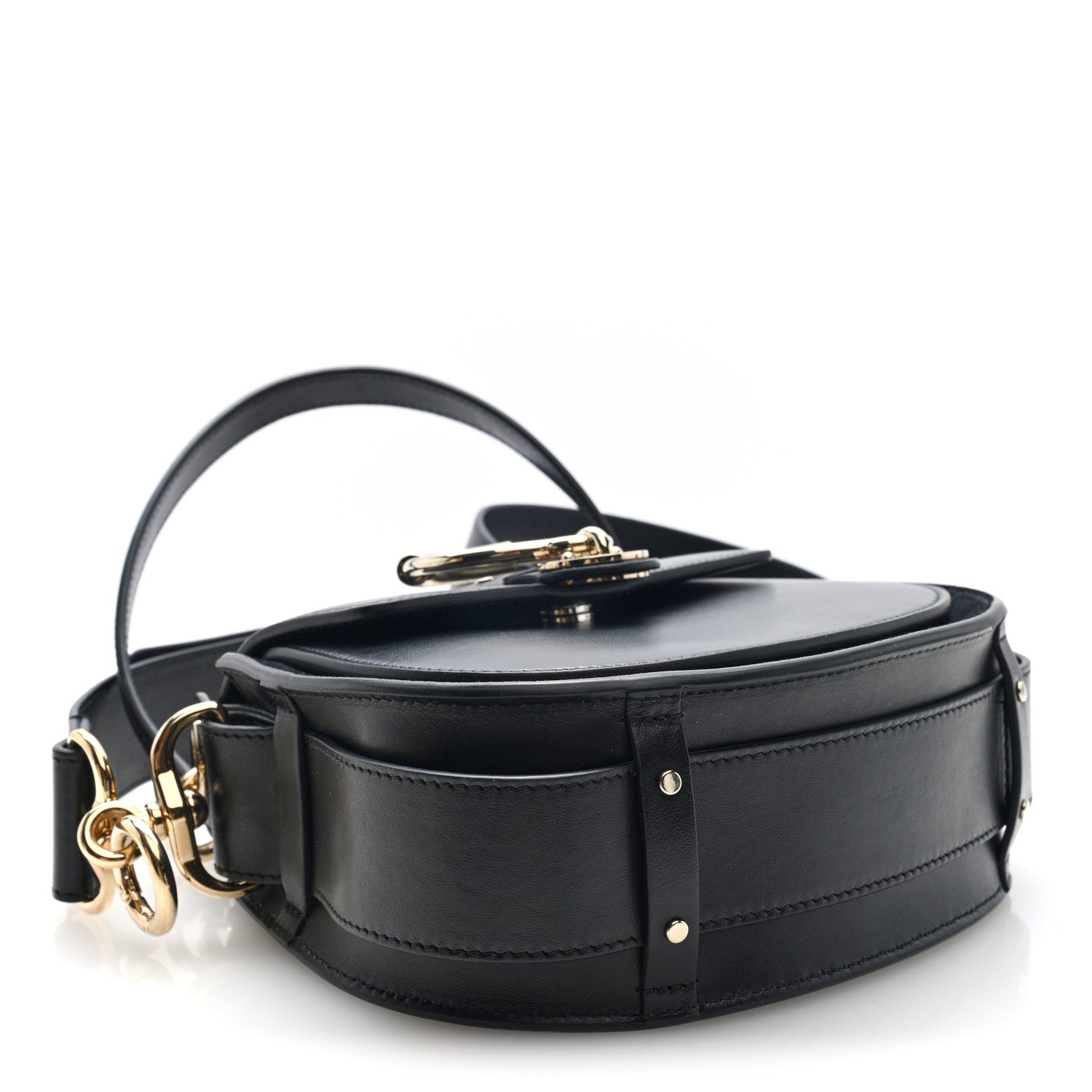 Chloe Calfskin Small Tess Bag Black 4 of 9