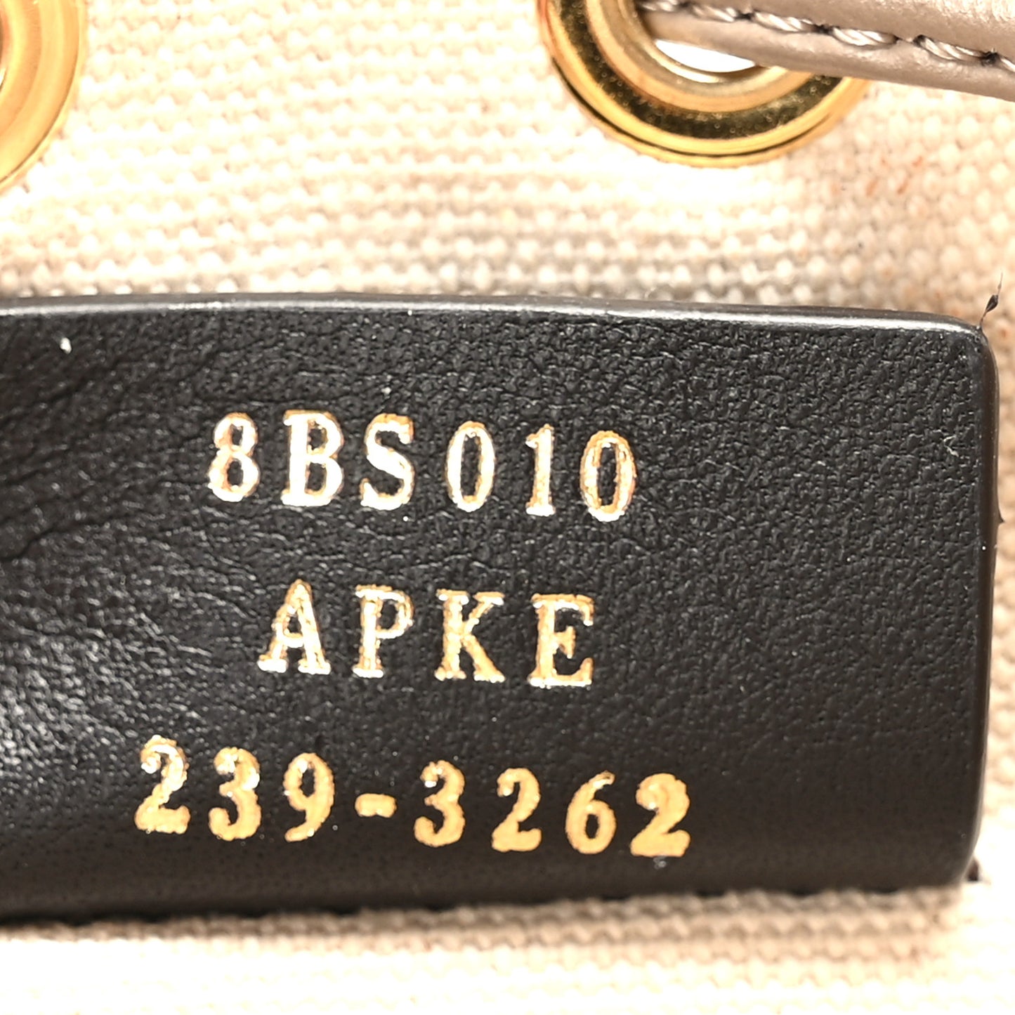 Canvas Vitello Grace F is Fendi FF Multicolor Embroidered Mini Mon Tresor Bucket Bag Grezzo Multicolor Tortora