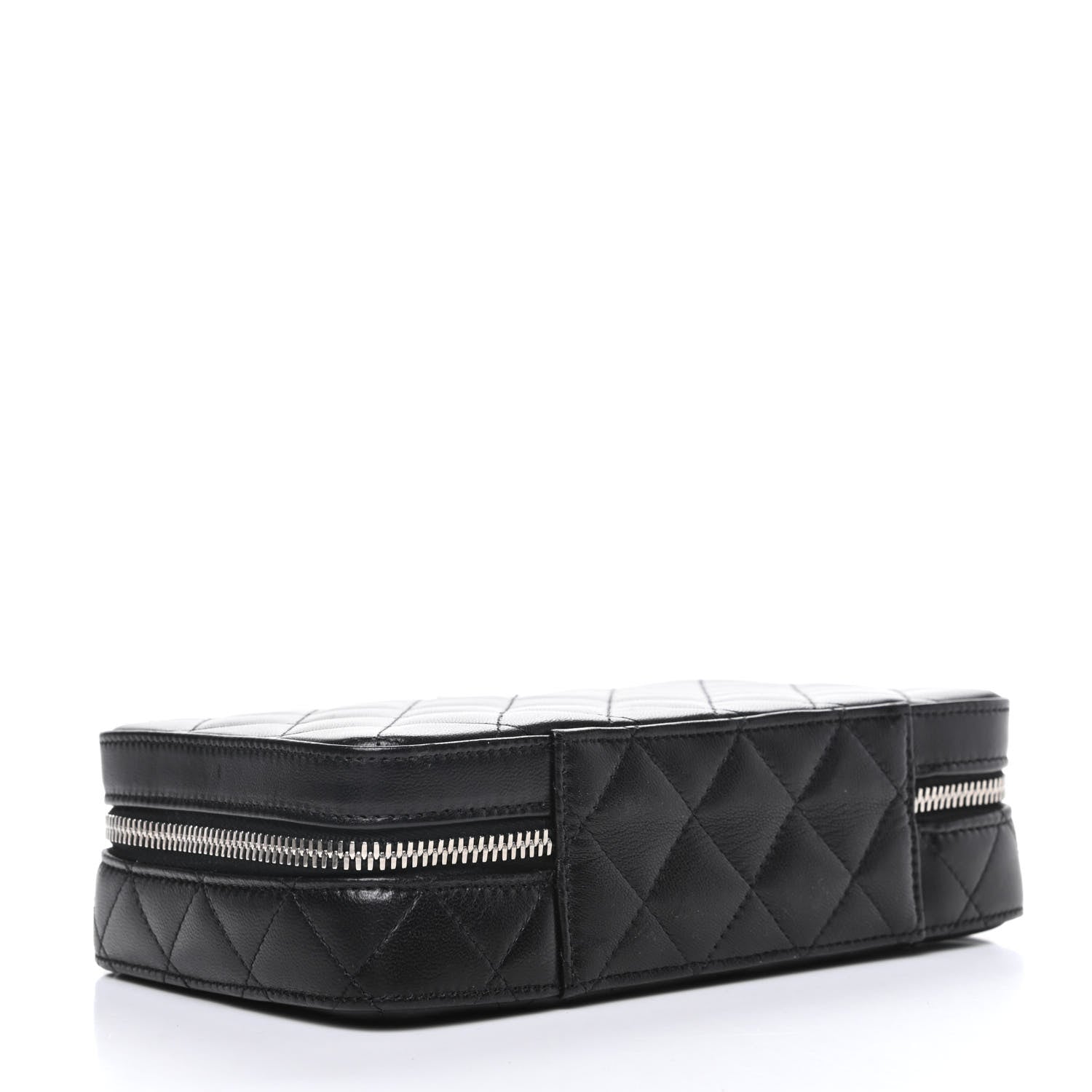 Chanel Lambskin Quilted Jewelry Case Black 4 of 7