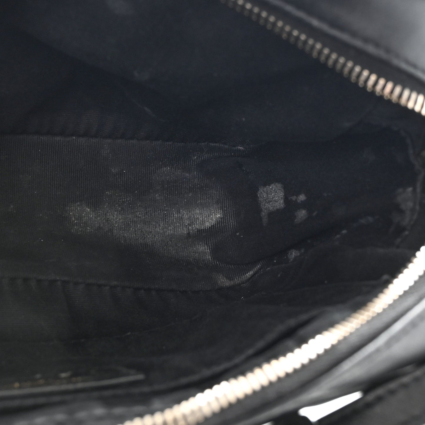 Calfskin Matelasse Monogram Lou Camera Bag Black