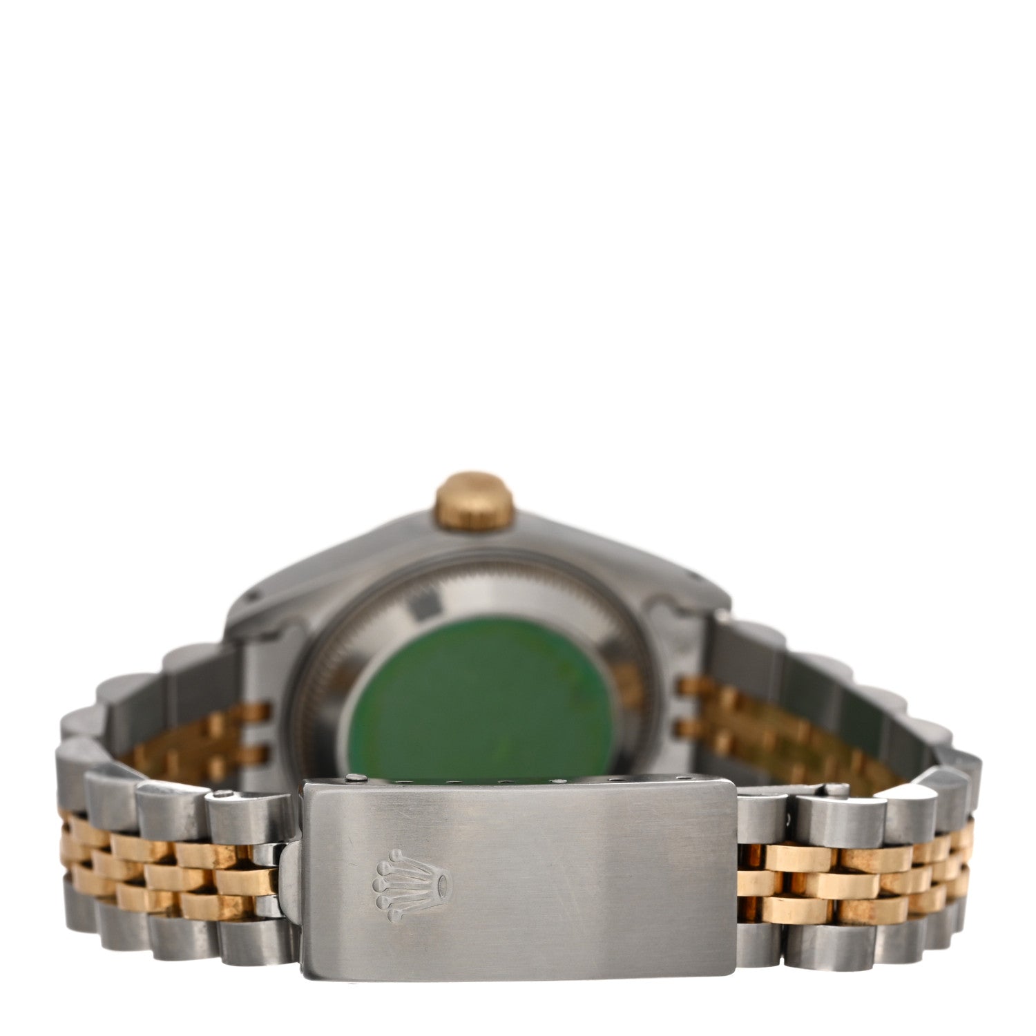 Rolex Stainless Steel 18K Yellow Gold Diamond 26mm Oyster Perpetual Datejust Watch Champagne 69173 3 of 4