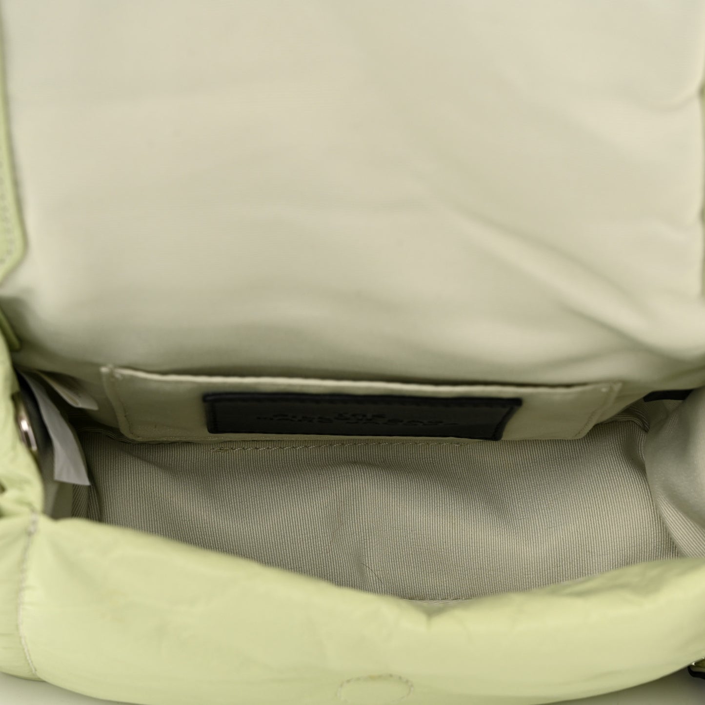 Lambskin The Mini Pillow Bag Pistachio