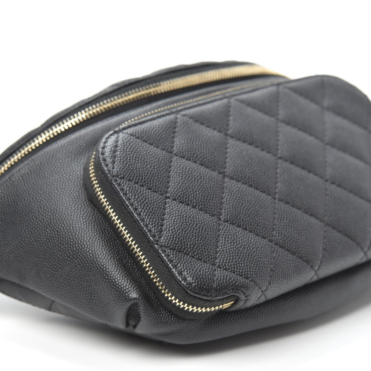 Chanel Caviar Quilted Business Affinity Waist Belt Bag Black 9 of 10