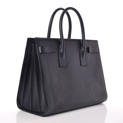 Saint Laurent Calfskin Large Sac de Jour Navy Blue 3 of 7