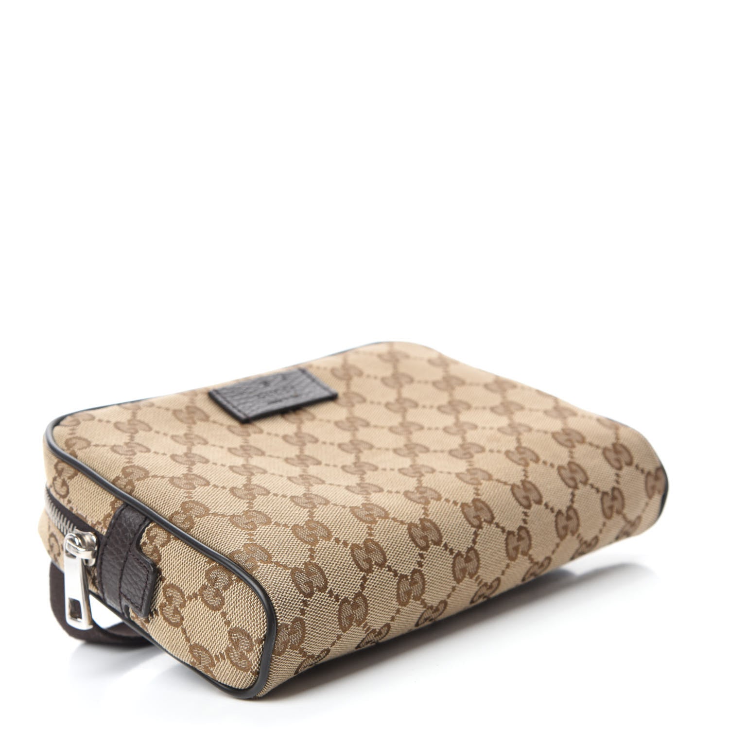 Gucci Monogram Belt Bag Dark Brown 4 of 10
