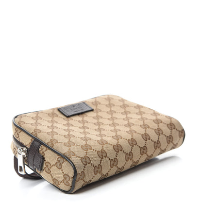Gucci Monogram Belt Bag Dark Brown 4 of 10