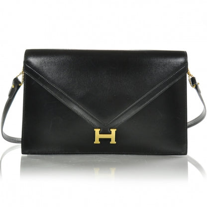 Hermes Box Lydie Clutch Black 1 of 8