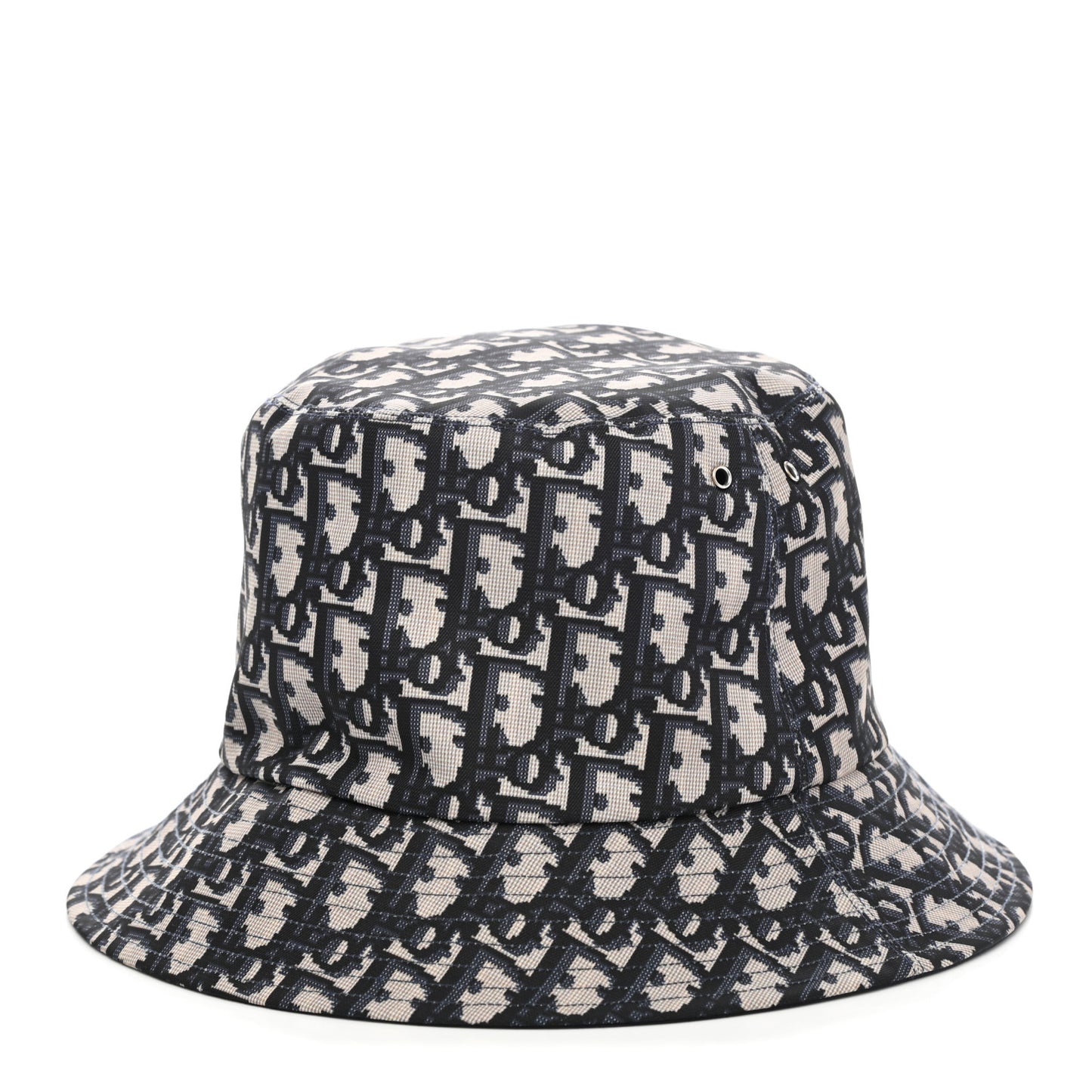 Polyester Cotton Oblique Teddy-D Brim Bucket Hat 58