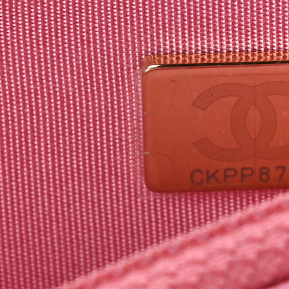Chanel Lambskin Quilted Chanel 19 Wallet On Chain WOC Pink 7 of 10