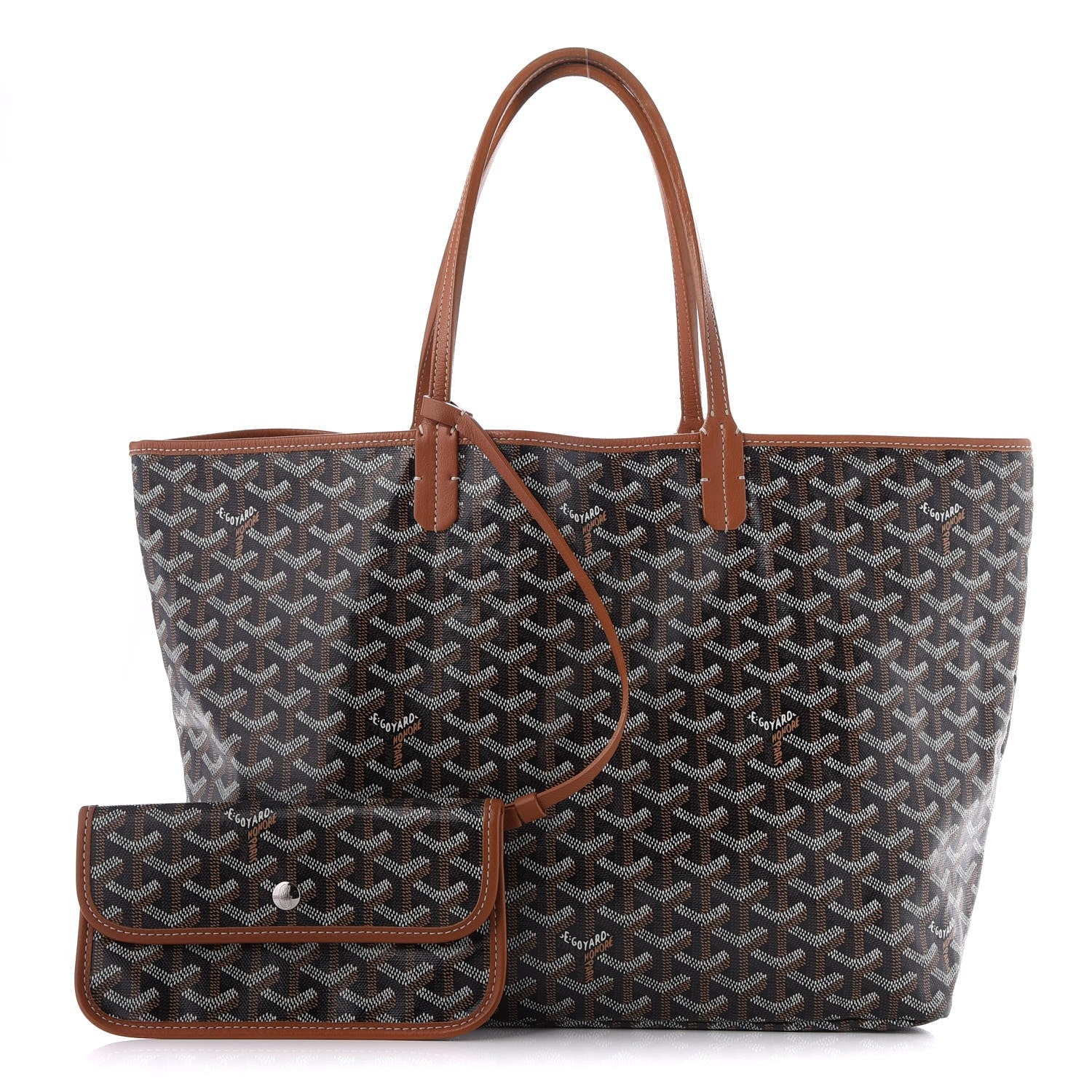 Goyard Goyardine Saint Louis PM Black Gold 1 of 8