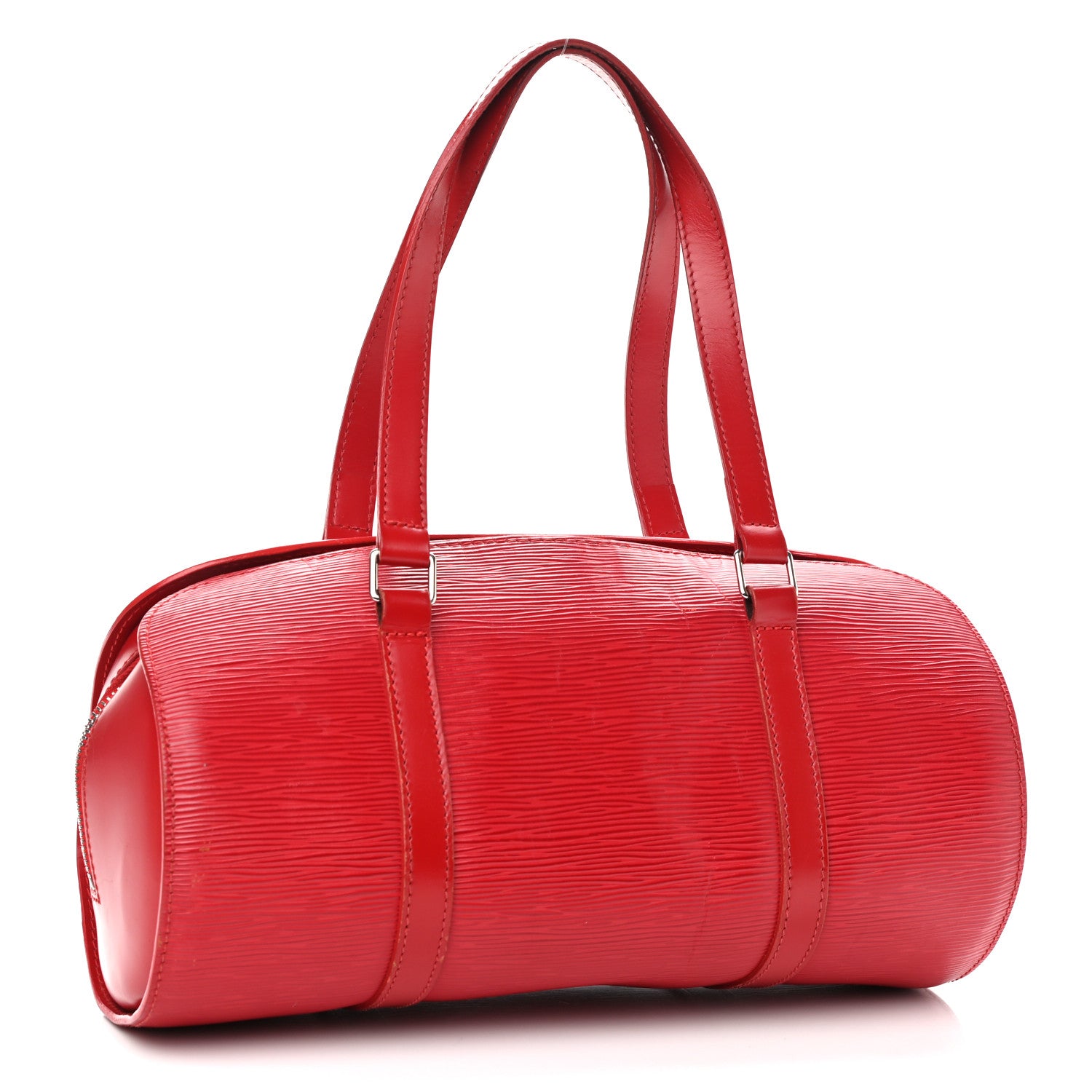 Louis Vuitton Epi Soufflot Castillan Red 2 of 17