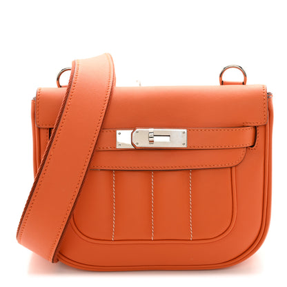 Hermes Swift Mini Sac Berline Orange 1 of 11