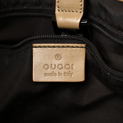 Gucci Monogram Web Jackie O Hobo Beige 6 of 23