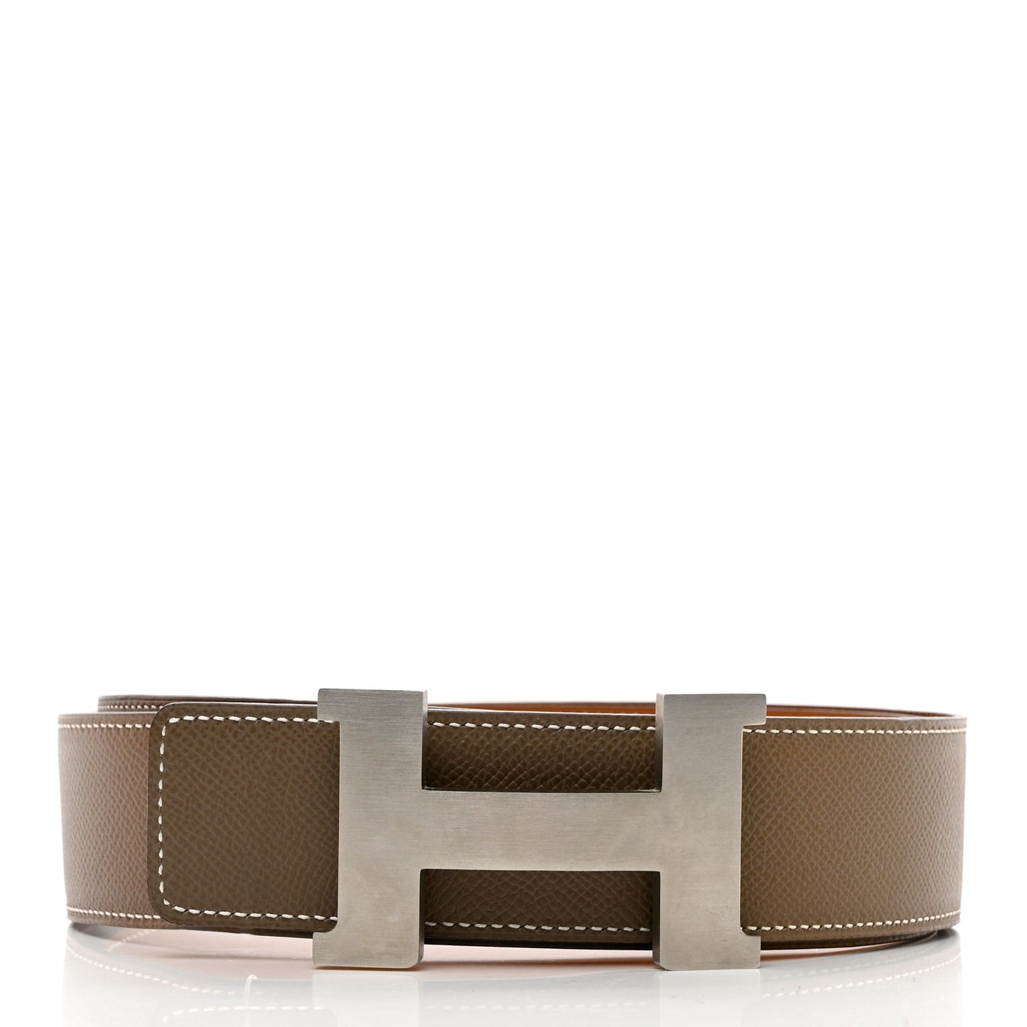 Epsom 38mm Constance H Belt 100 Gold Etoupe
