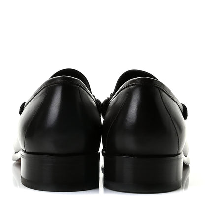Gucci Laredo Calfskin Mens Horsebit Loafers 10.5 Dark Brown 5 of 14